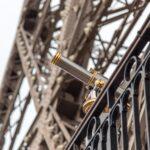 shallow focus photography of silver and gold telescope