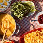 pasta in stainless steel cooking pot