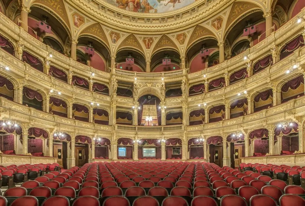 54774,Interior of Hungarian State Opera House, Budapest, Hungary