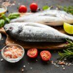 Fresh fish dorado