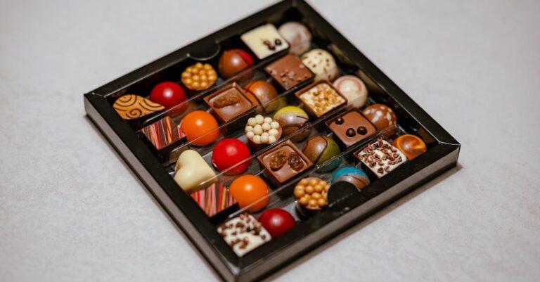 découvrez l'univers irrésistible de la praline, une délicieuse confiserie mêlant saveurs sucrées et textures croquantes. que vous soyez amateur de chocolat, de fruits ou de noix, nos pralines artisanales séduiront vos papilles à chaque bouchée. idéales pour toutes les occasions, elles font le bonheur des gourmands !
