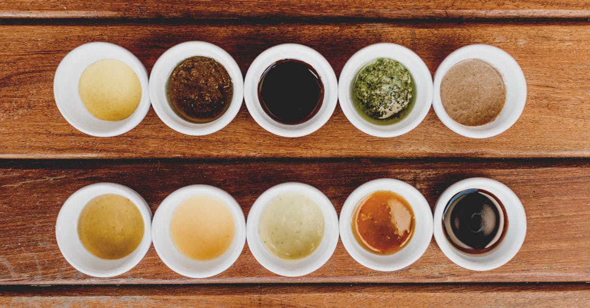 découvrez notre sélection de sauces délicieuses et variées, idéales pour sublimer vos plats. que vous soyez amateur de sauces classiques ou audacieuses, trouvez l'inspiration pour rehausser vos repas avec des recettes simples et savoureuses.