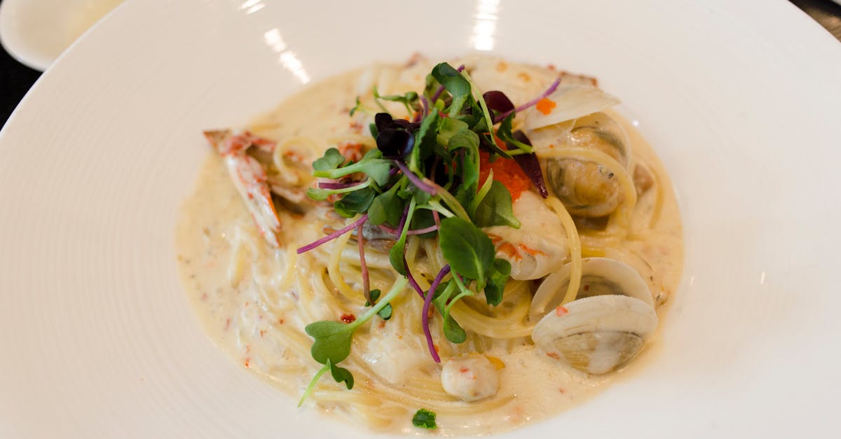 découvrez notre recette de spaghetti crémeux, un plat savoureux alliant une sauce onctueuse à des ingrédients frais. parfait pour un dîner réconfortant et facile à préparer.