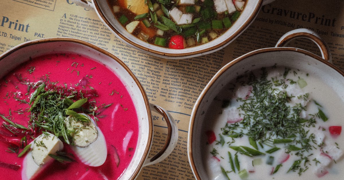 découvrez une délicieuse recette de soupe de poireaux et pommes de terre, alliant douceur et réconfort. parfaite pour les soirées fraîches, cette soupe crémeuse vous ravira par sa simplicité et ses saveurs authentiques. idéale en entrée ou en plat principal, elle saura séduire toute la famille.