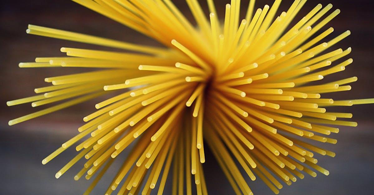 découvrez nos délicieuses recettes de spaghetti, des plats savoureux qui raviront vos papilles. que vous préfériez la sauce bolognaise, le pesto ou une option végétarienne, nos spaghetti sont parfaits pour tous les gourmets.
