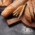 Various types of bread