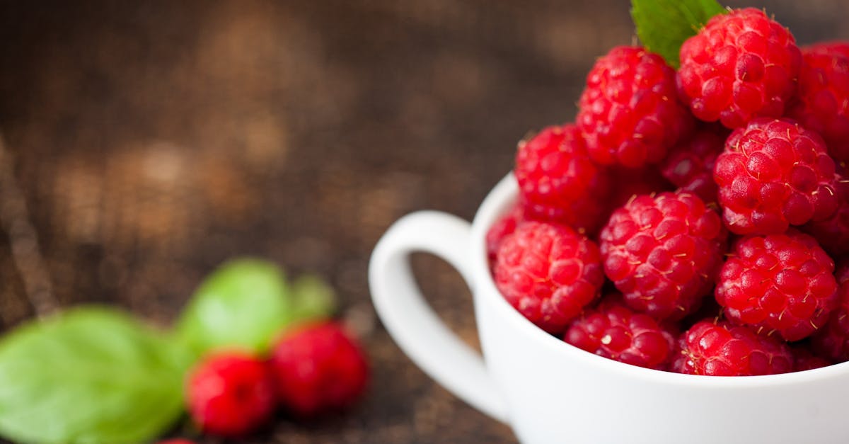 découvrez les bienfaits des framboises : ces petites baies juteuses et savoureuses sont riches en nutriments, antioxydants et vitamines. apprenez à les intégrer dans vos recettes et profitez de leurs vertus délicieuses pour la santé.