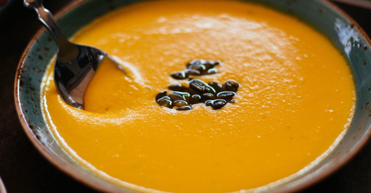 découvrez notre délicieuse recette de soupe crémeuse, parfaite pour réchauffer vos soirées. facile à préparer, onctueuse et savoureuse, elle ravira toute la famille !