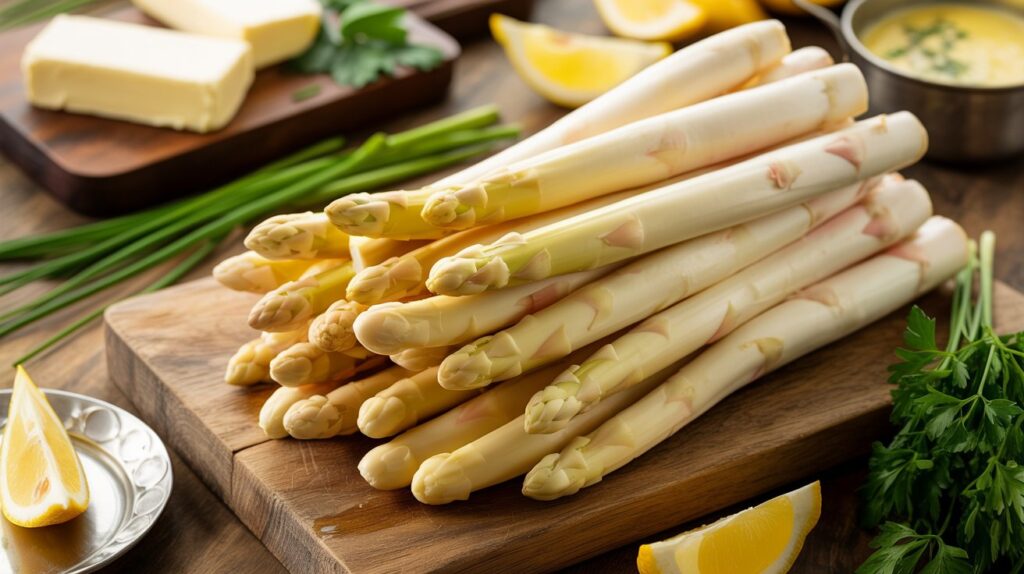 Recette asperges blanches