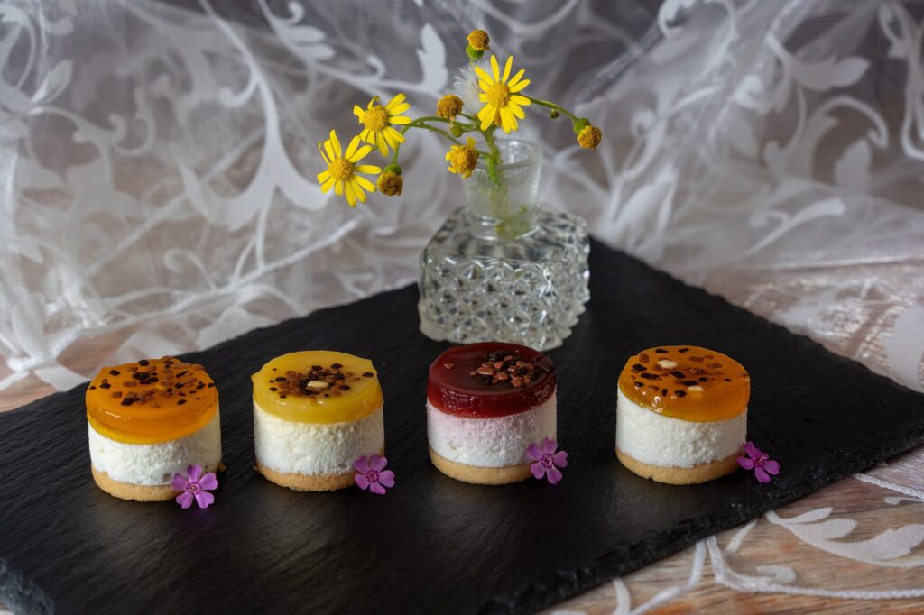 Quarktörtchen Mit Fruchtspiegel