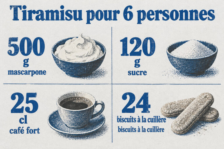 Quel café pour un tiramisu : recette et imbibage des biscuits